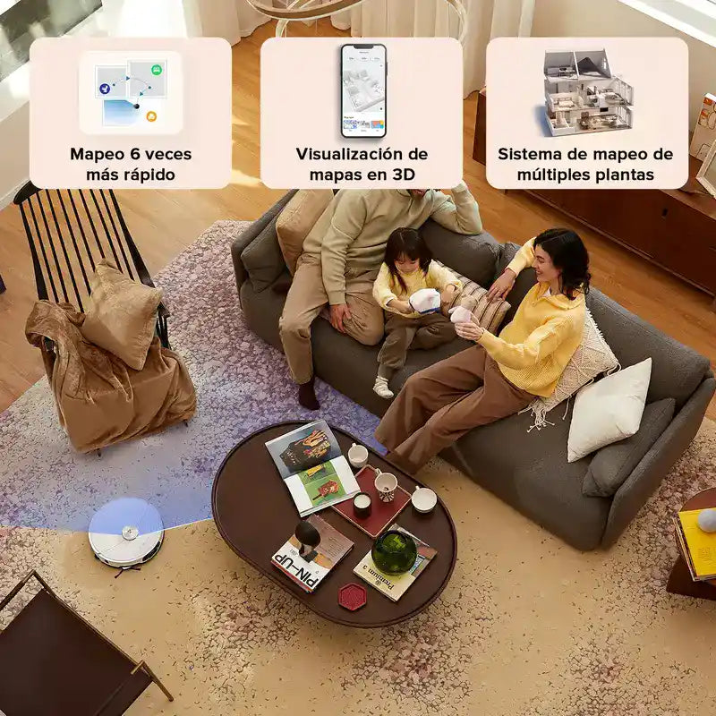 Compre 1 y LLÉVATE 2 - Robot Aspirador Inteligente BotClean™ Max 3 en 1
