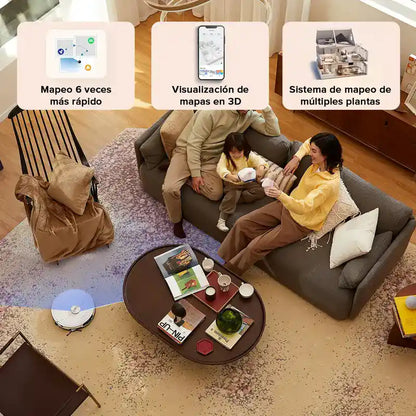 Compre 1 y LLÉVATE 2 - Robot Aspirador Inteligente BotClean™ Max 3 en 1